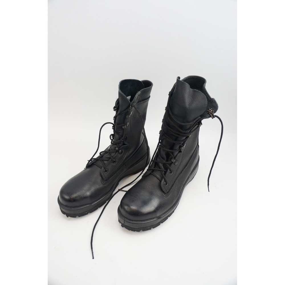 Belleville F360ST Steel Toe Flight Boots 7.0 M Black Leather Vibram Good